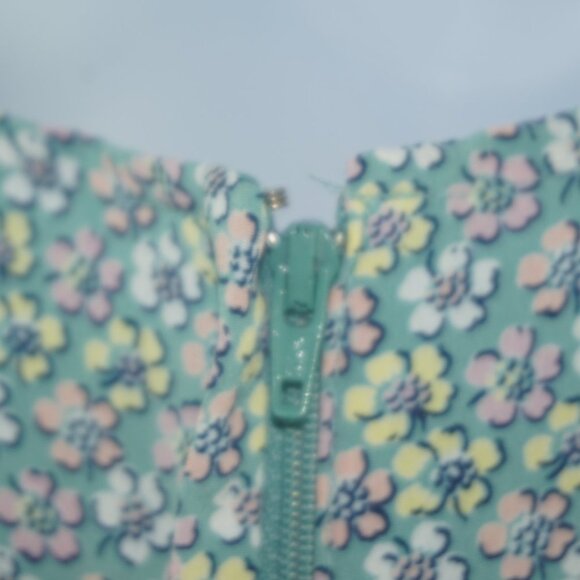 Vintage 80s Skort Romper Dress Medium - Picture 4 of 9